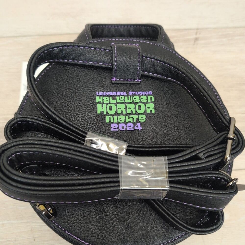 2024 Halloween Horror Nights Ghostbusters Slimer Mini Crossbody Bag Backpack New - Picture 3 of 7